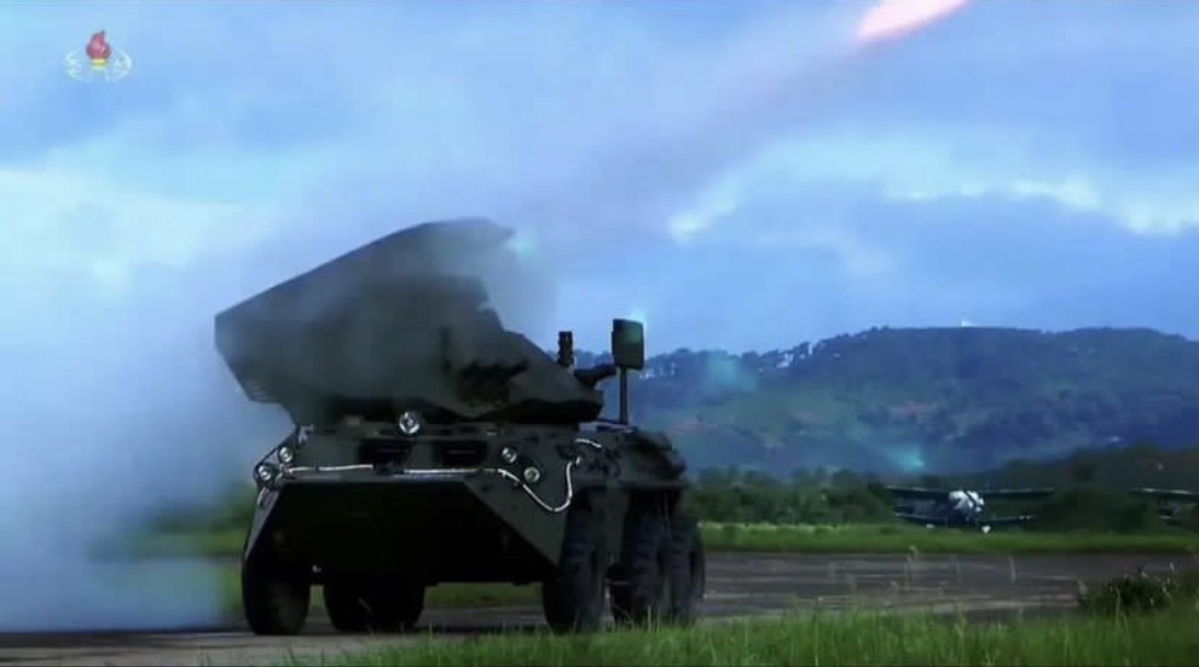 Bulsae-4 (M-2018) North Korean 6x6 Anti-Tank Missle System (D)